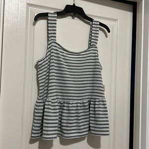 NWT A.N.A Striped Top